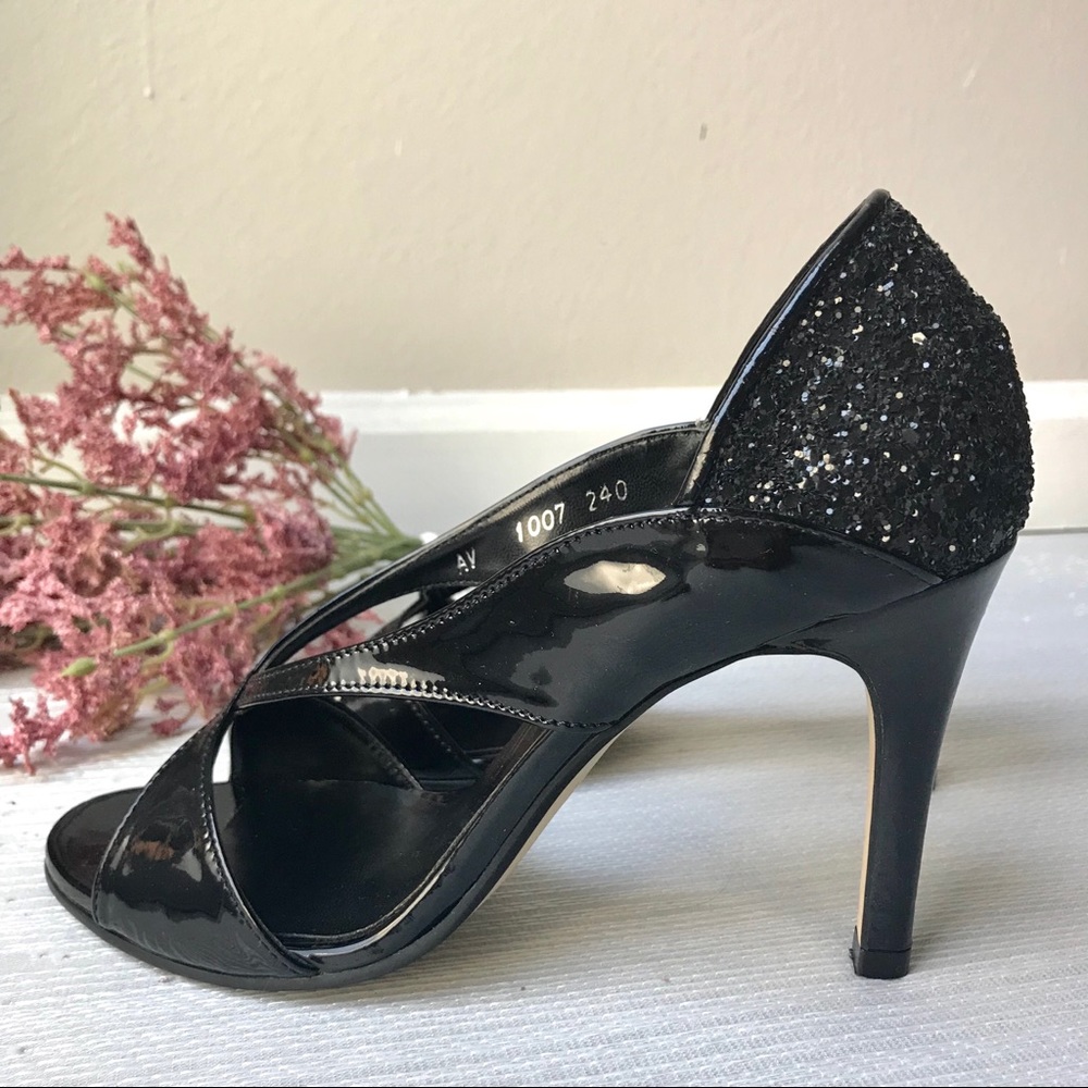 Black Heels with Sparkle